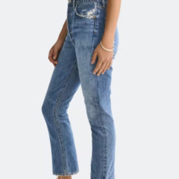 Agolde Riley Crop - Picture 2 of 9